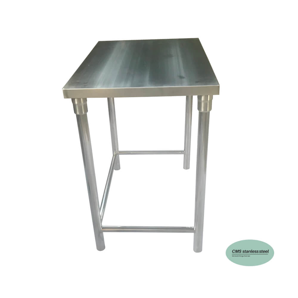 โต๊ะอเนกประสงค์ สแตนเลส CMS STAINLESS รุ่น CTA-507075A ความหนา 1 มม.ขนาด 50X70X75 ซม.
